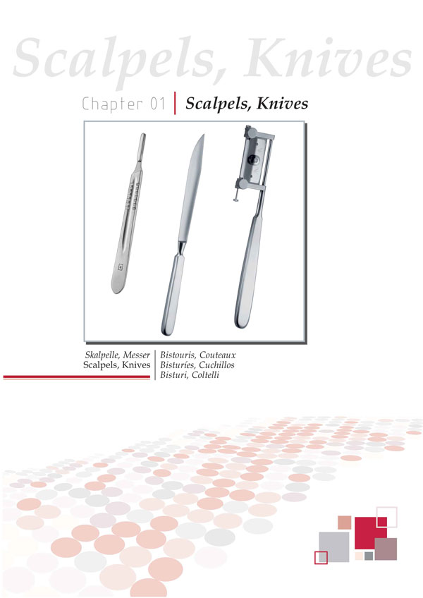 Scalpels-Handles-Knives