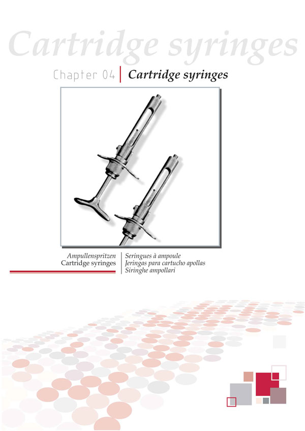 Cartridge-Syringes